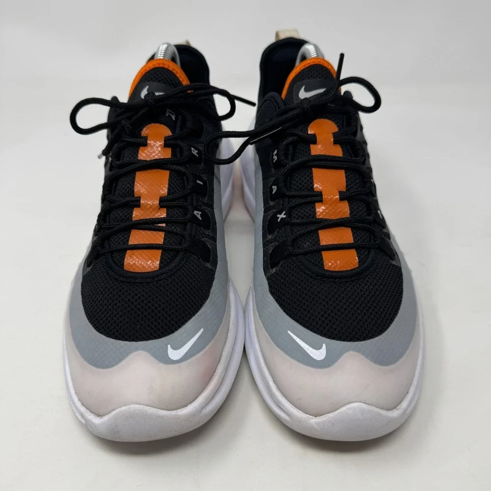 Nike Air Max Axis Black White Magma Orange AA2146-017‎ Men's Size 7